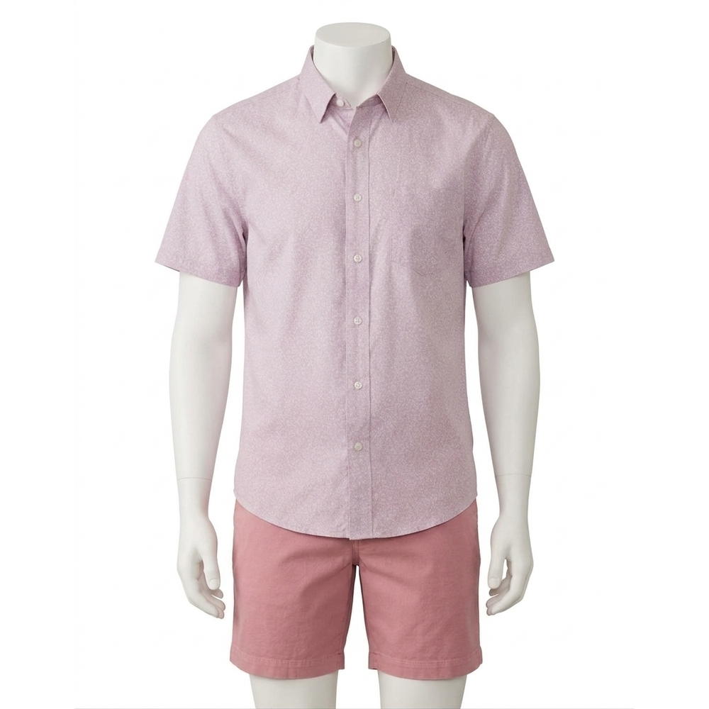NEW FAHERTY essential chino short in seapoint red
